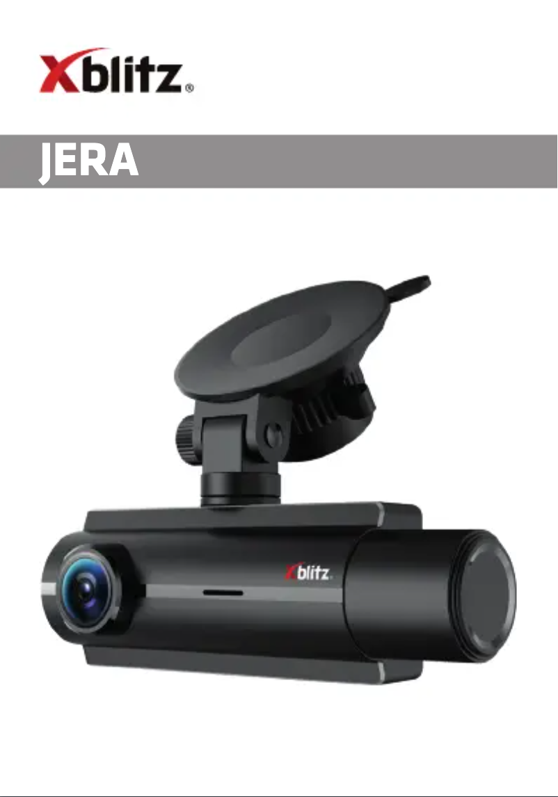 Page 1 de la notice Manuel utilisateur Xblitz Jera