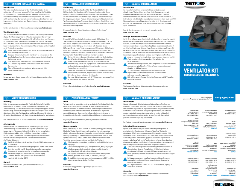 Image de la première page du manuel de l'appareil N4000