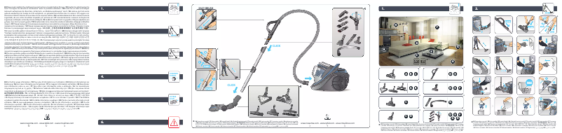 Página 1 del manual Manual de usuario Rowenta Smart Force Cyclonic RO7663EA