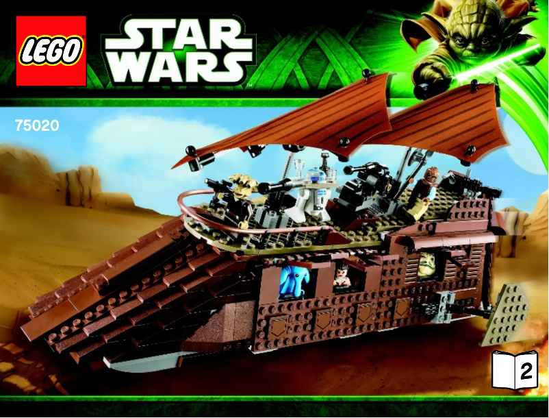 Page 1 de la notice Manuel utilisateur Lego Star Wars 75020