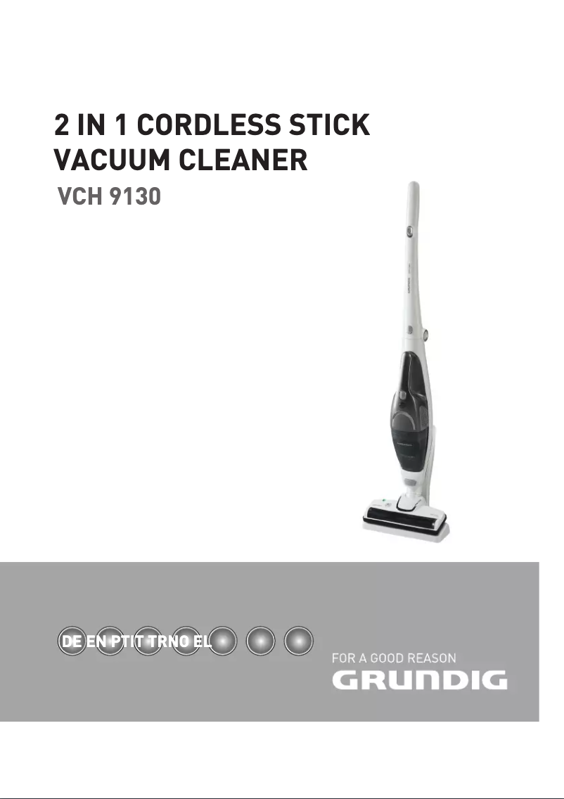 Image de la première page du manuel de l'appareil VCH 9130