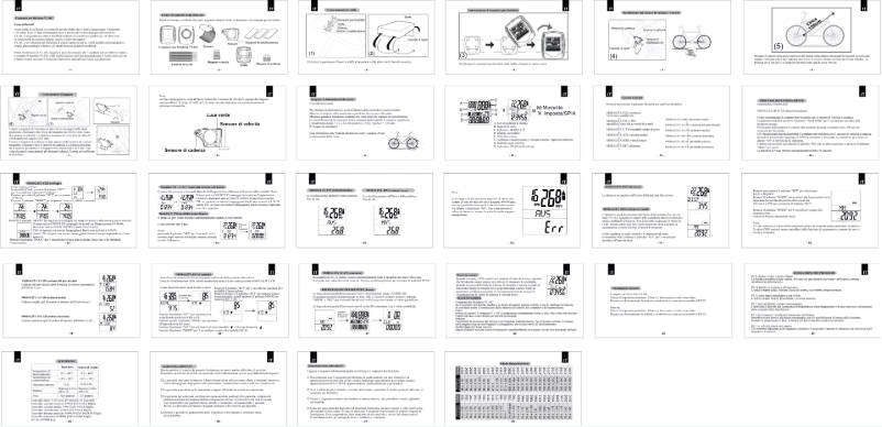 Page 1 de la notice Manuel utilisateur Velomann V1.16C