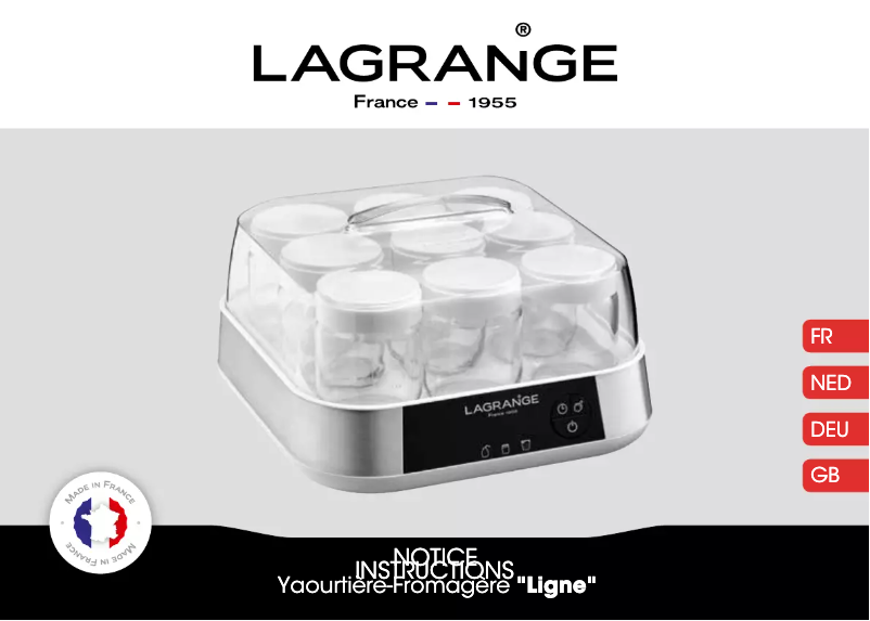 Image de la première page du manuel de l'appareil Ligne 459604