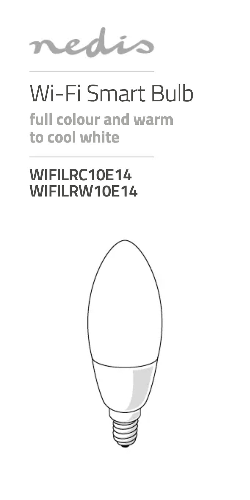 Image de la première page du manuel de l'appareil WIFILRW10E14