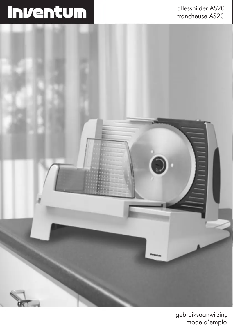 Page n°1 - Manuel utilisateur Inventum AS20