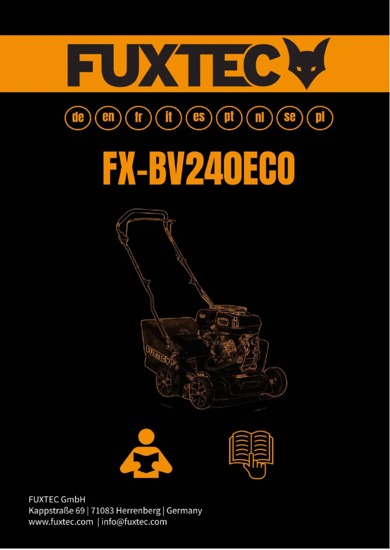 Page n°1 - Manuel utilisateur Fuxtec FX-BV240 ECO