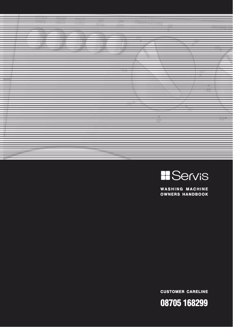 Page n°1 - Manuel utilisateur Servis M6654S