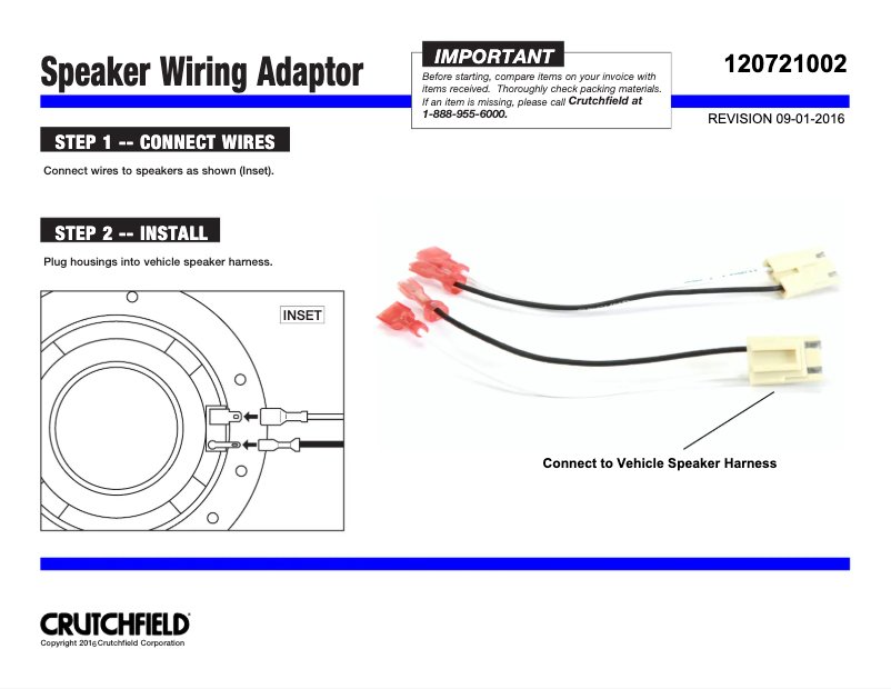 Page n°1 - Manuel utilisateur Metra 72-1002