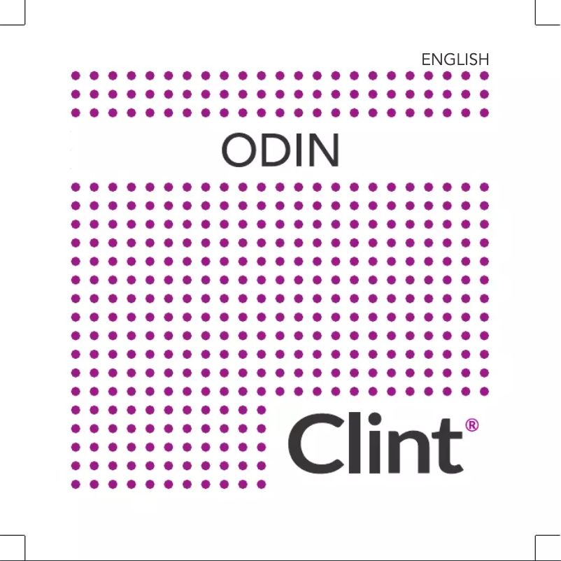Image de la première page du manuel de l'appareil ODIN