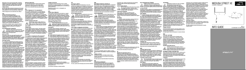 Page 1 de la notice Manuel utilisateur Speed-Link MEDUSA STREET XE