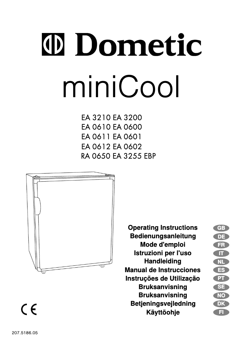 Page 1 de la notice Manuel utilisateur Electrolux EA 0602