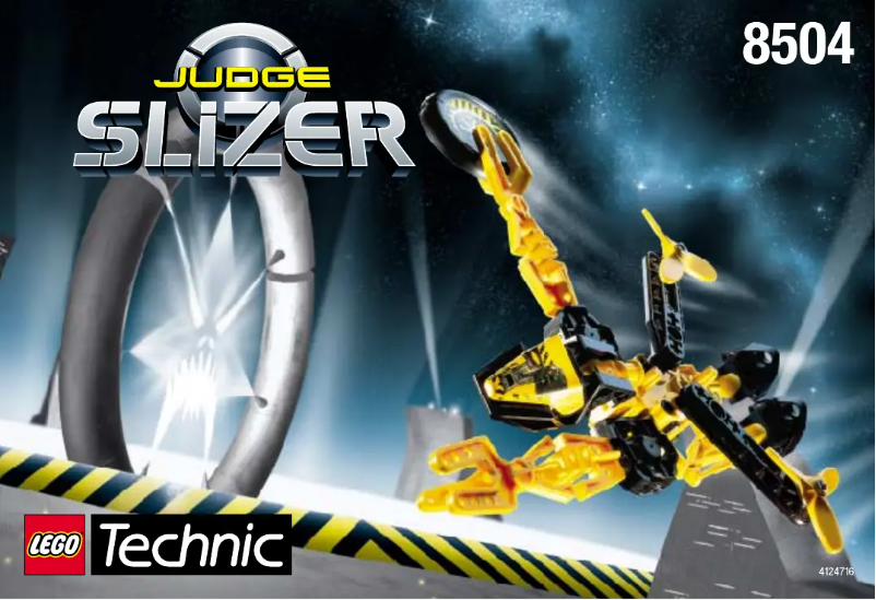 Page 1 de la notice Manuel utilisateur Lego Judge Slizer