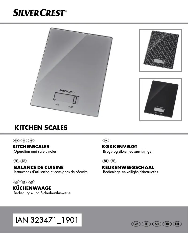 Página 1 del manual Manual de usuario SilverCrest IAN 323471