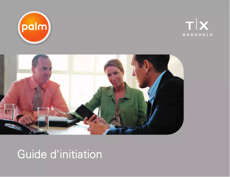 Image de la première page du manuel de l'appareil TX