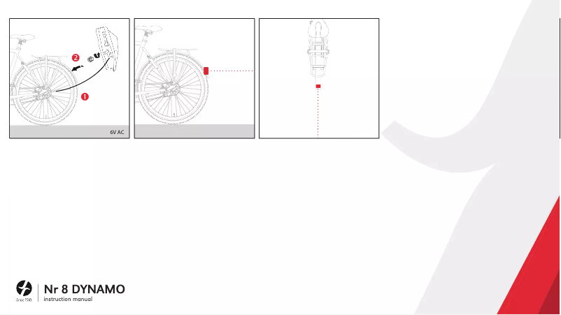 Página 1 del manual Manual de usuario Spanninga Nr. 8