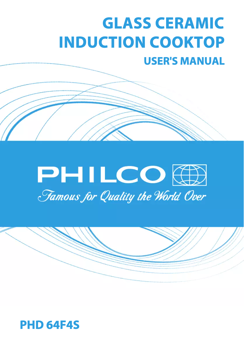 Page 1 de la notice Manuel utilisateur Philco PHD 64 F4S