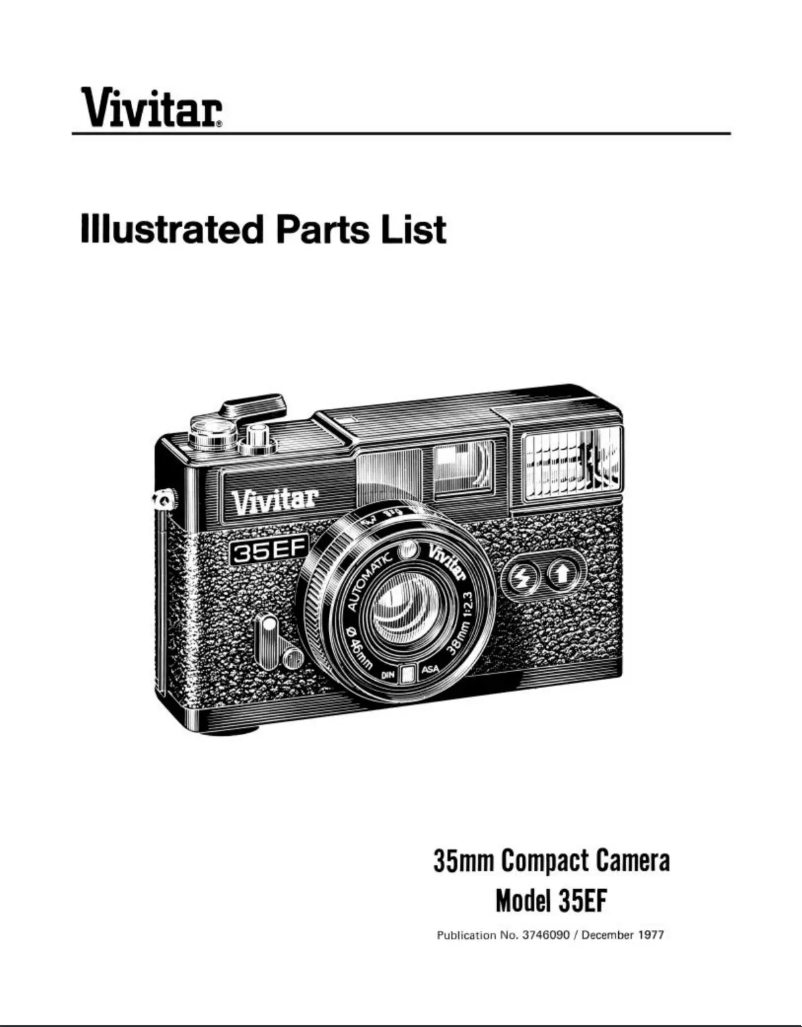 Page n°1 - Instructions / montage Vivitar 35EF