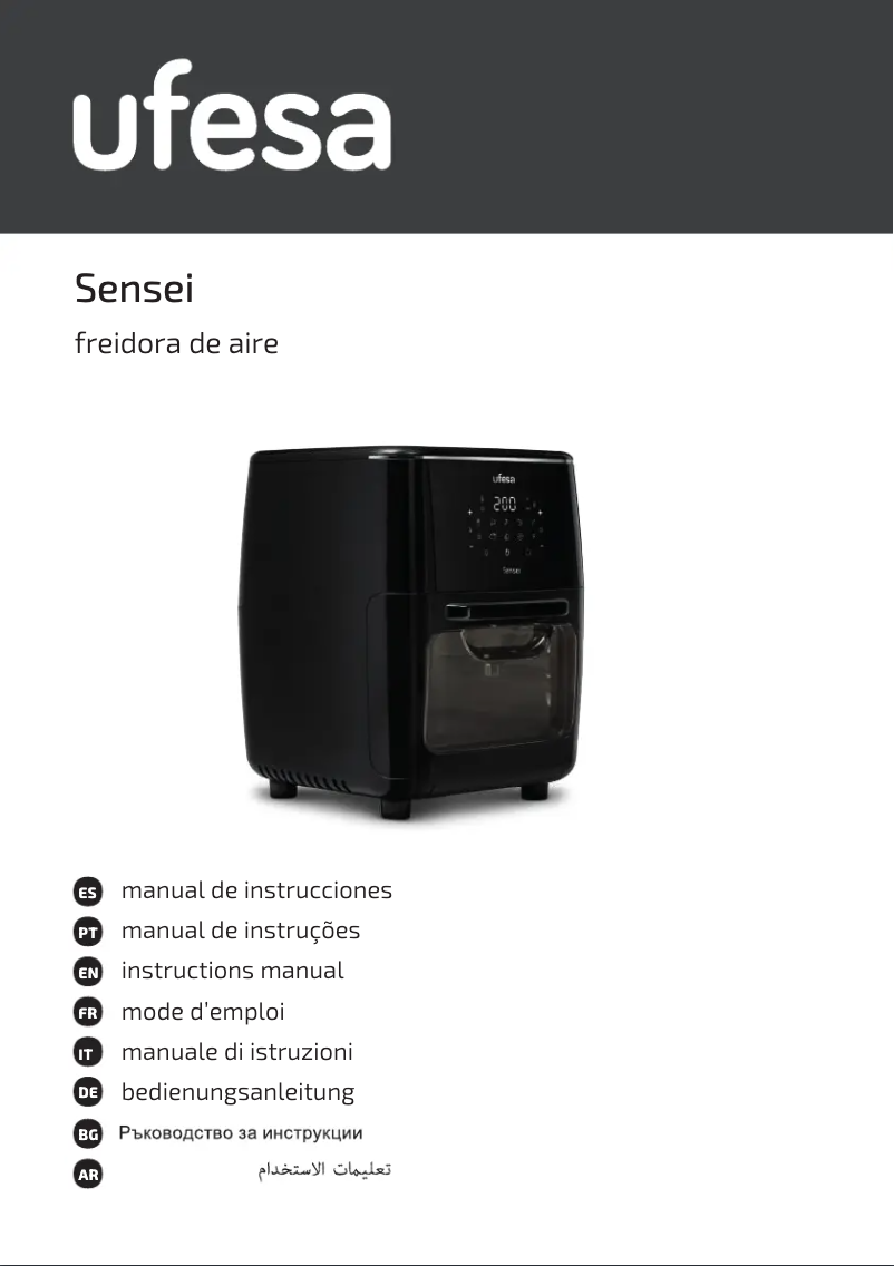 Image de la première page du manuel de l'appareil Sensei