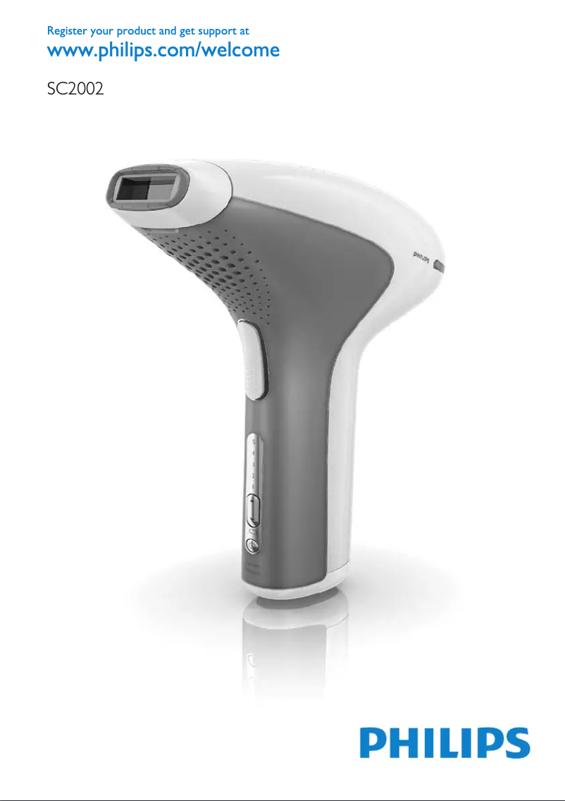 Page n°1 - Manuel utilisateur Philips Bikini Perfect HP6375