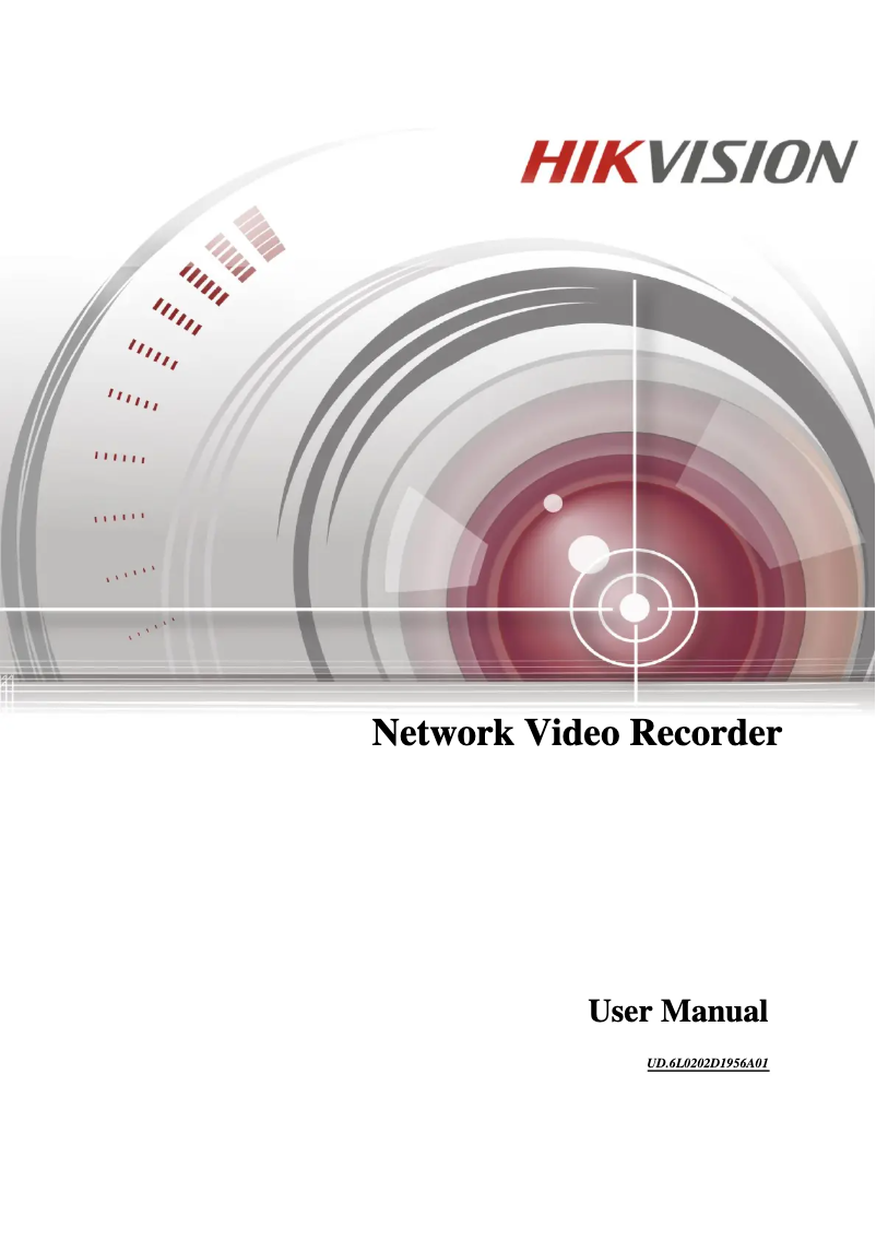 Page 1 de la notice Manuel utilisateur Hikvision DS-7616NI-VP