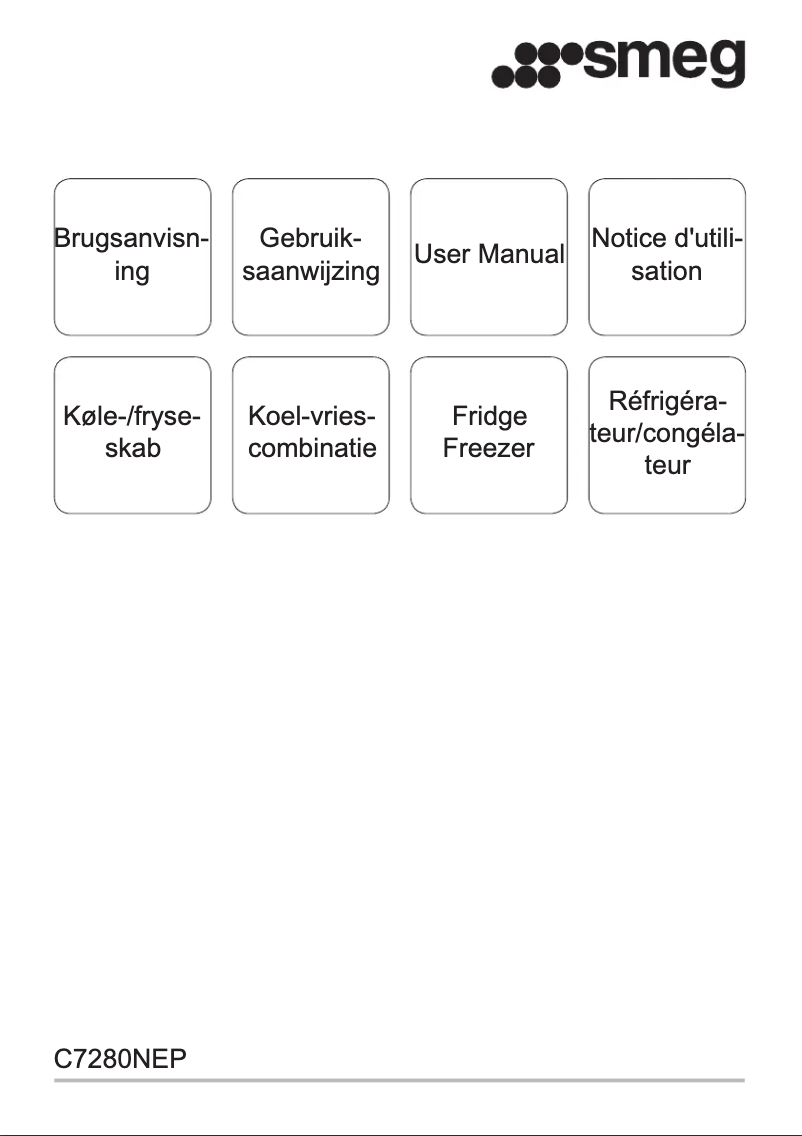 Page 1 de la notice Manuel utilisateur Smeg C7280NEP