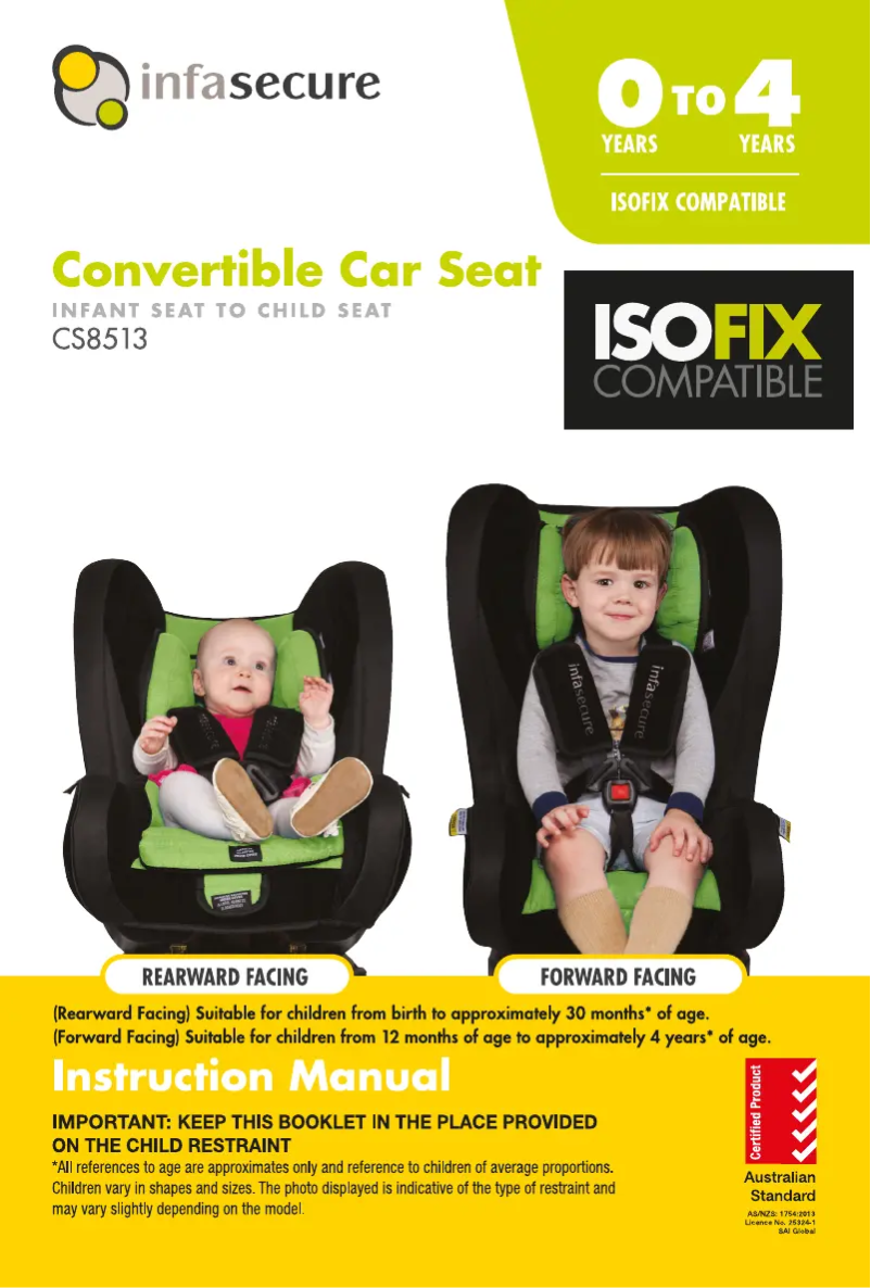 Page 1 de la notice Manuel utilisateur InfaSecure Kompressor 4 Astra