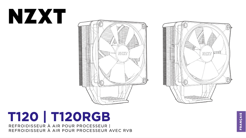 Image de la première page du manuel de l'appareil T120 RGB