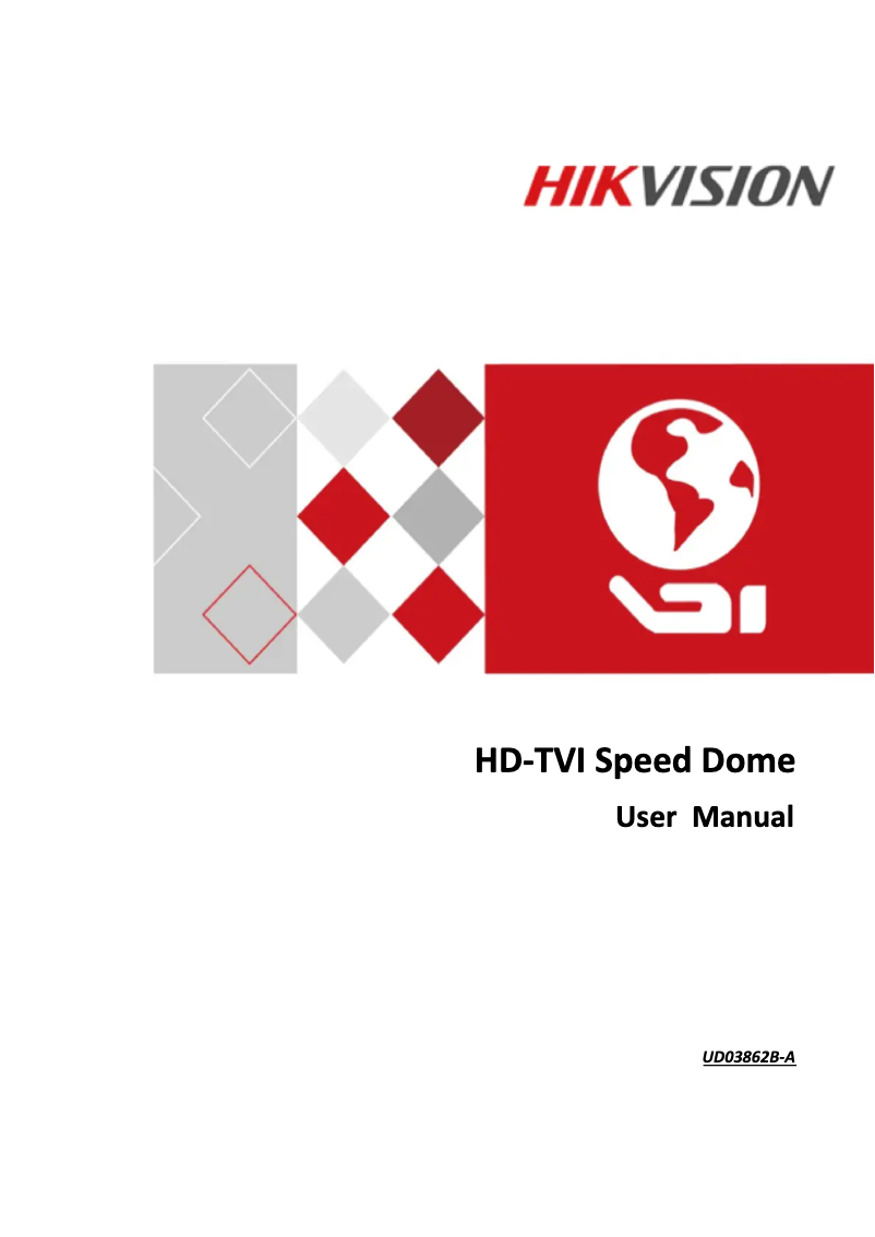 Page n°1 - Manuel utilisateur Hikvision DS-2AE5232T-A3