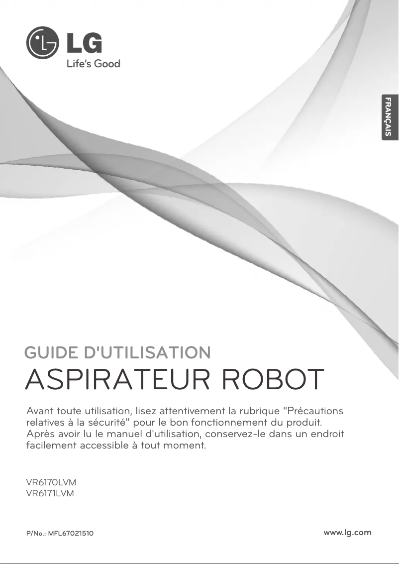 Page n°1 - Manuel utilisateur LG VR6171LVM