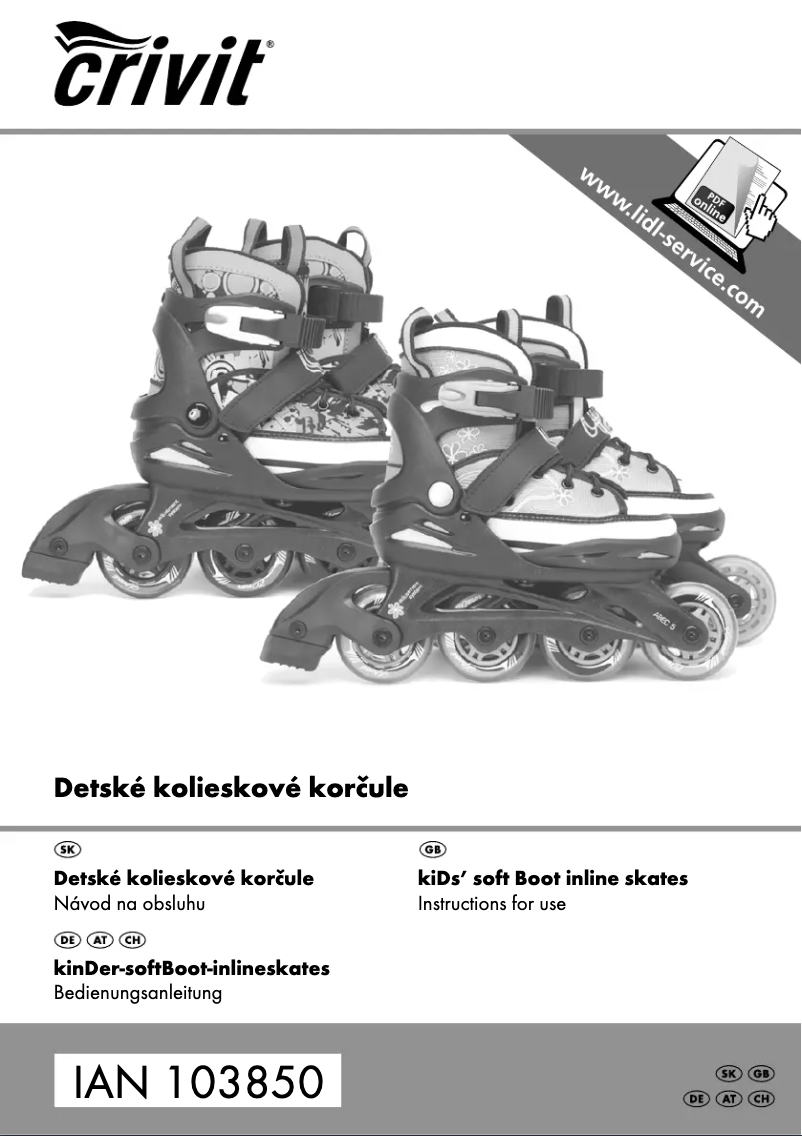 Página 1 del manual Manual de usuario Crivit IAN 103850