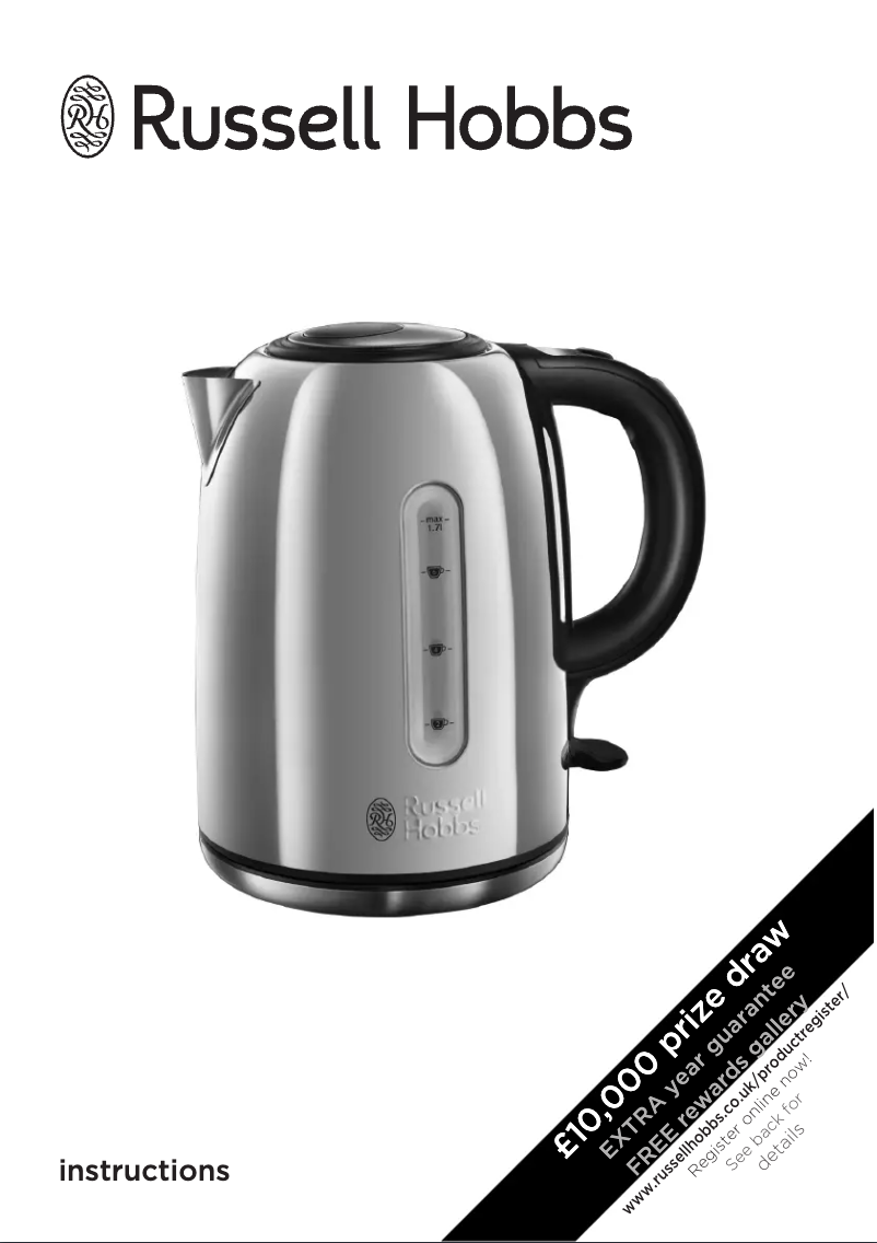 Page n°1 - Manuel utilisateur Russell Hobbs 20444