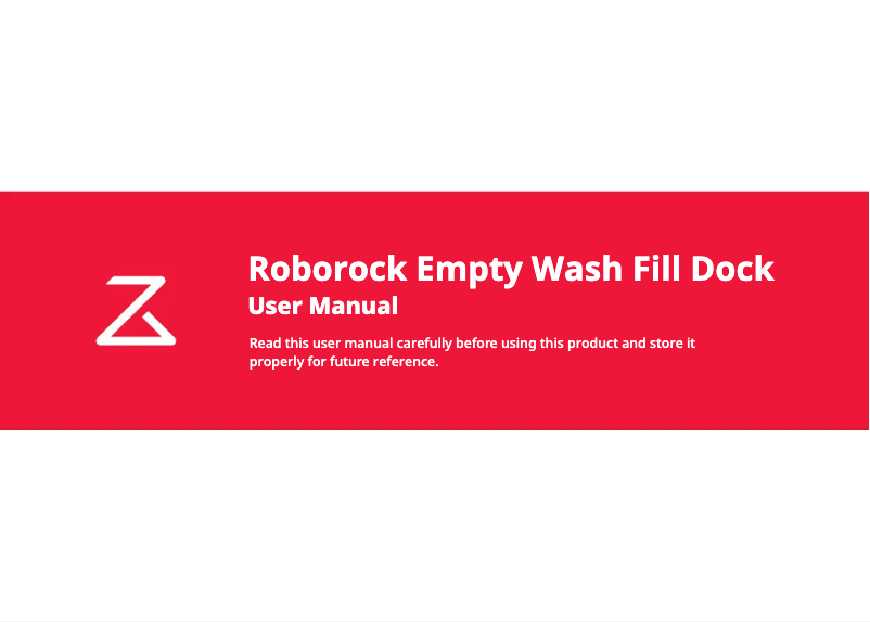 Page 1 de la notice Manuel utilisateur Roborock S7 MaxV Ultra