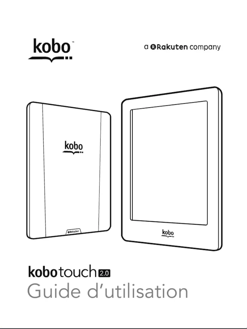 Page n°1 - Manuel utilisateur Kobo Touch 2.0