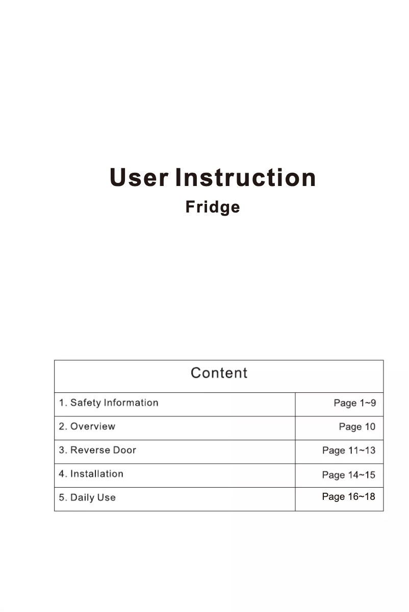Page 1 de la notice Manuel utilisateur Candy COHS 38FW15