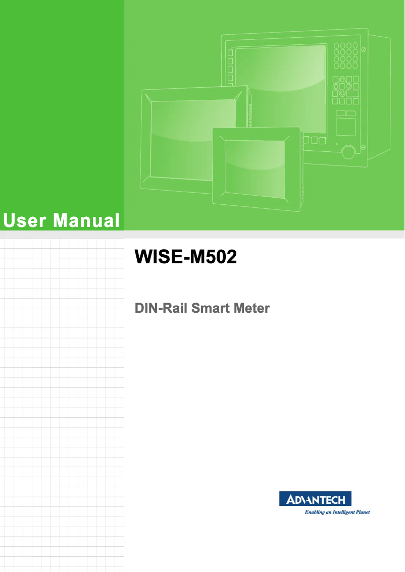 Image de la première page du manuel de l'appareil WISE-M502