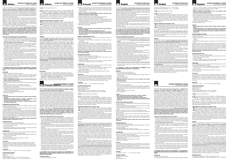 Página 1 del manual Manual de usuario Laica KS1025