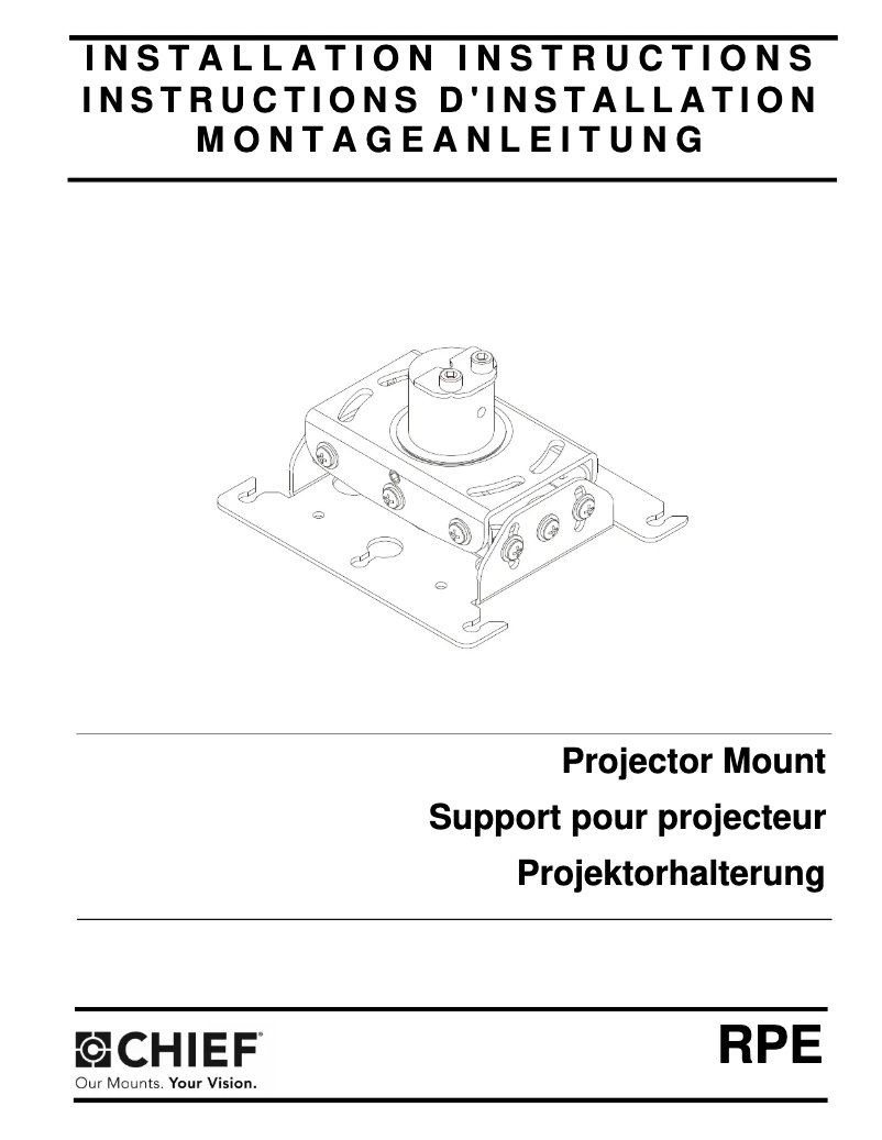 Image de la première page du manuel de l'appareil RPEUW