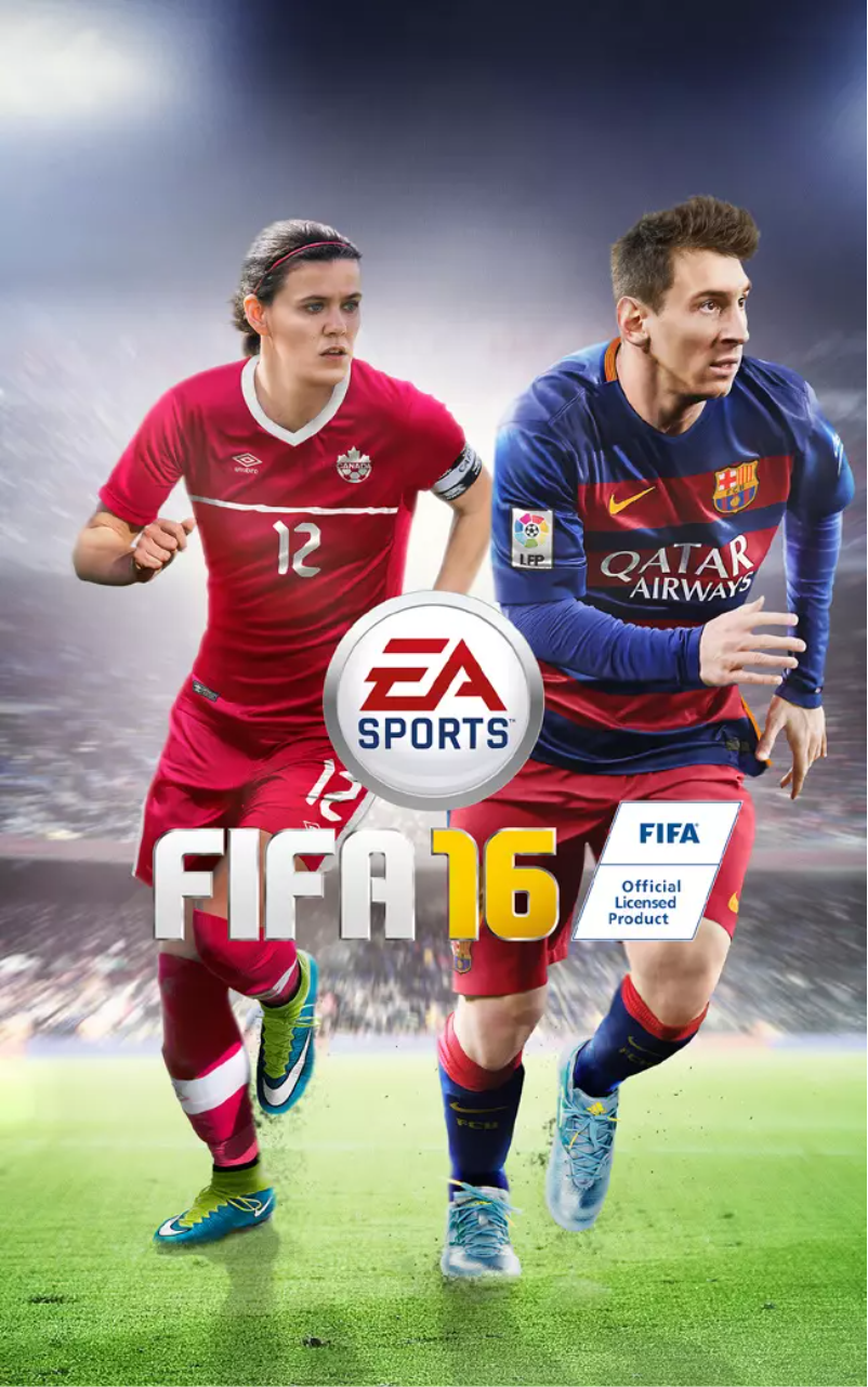 Image de la première page du manuel de l'appareil Fifa 16 (Playstation 4)