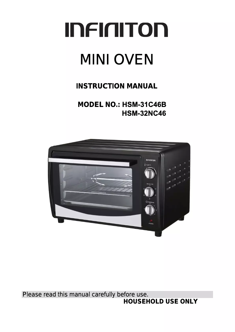 Page n°1 - Manuel utilisateur Infiniton HSM-31C46B