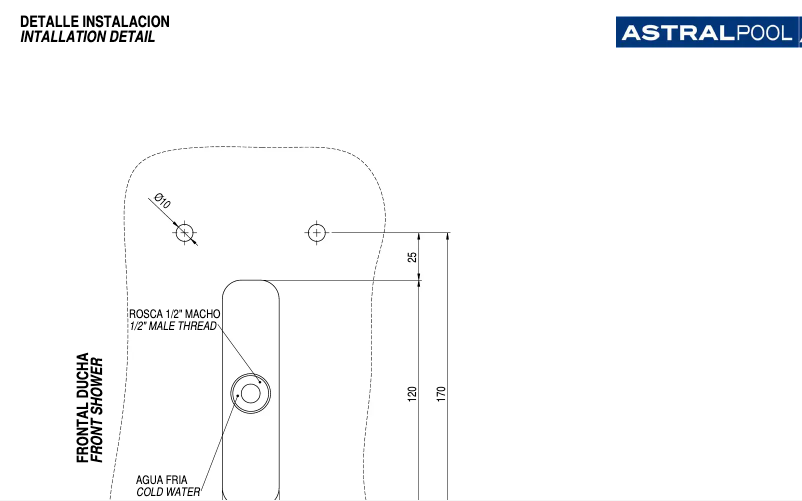Page 1 de la notice Manuel utilisateur AstralPool Niagara 53872