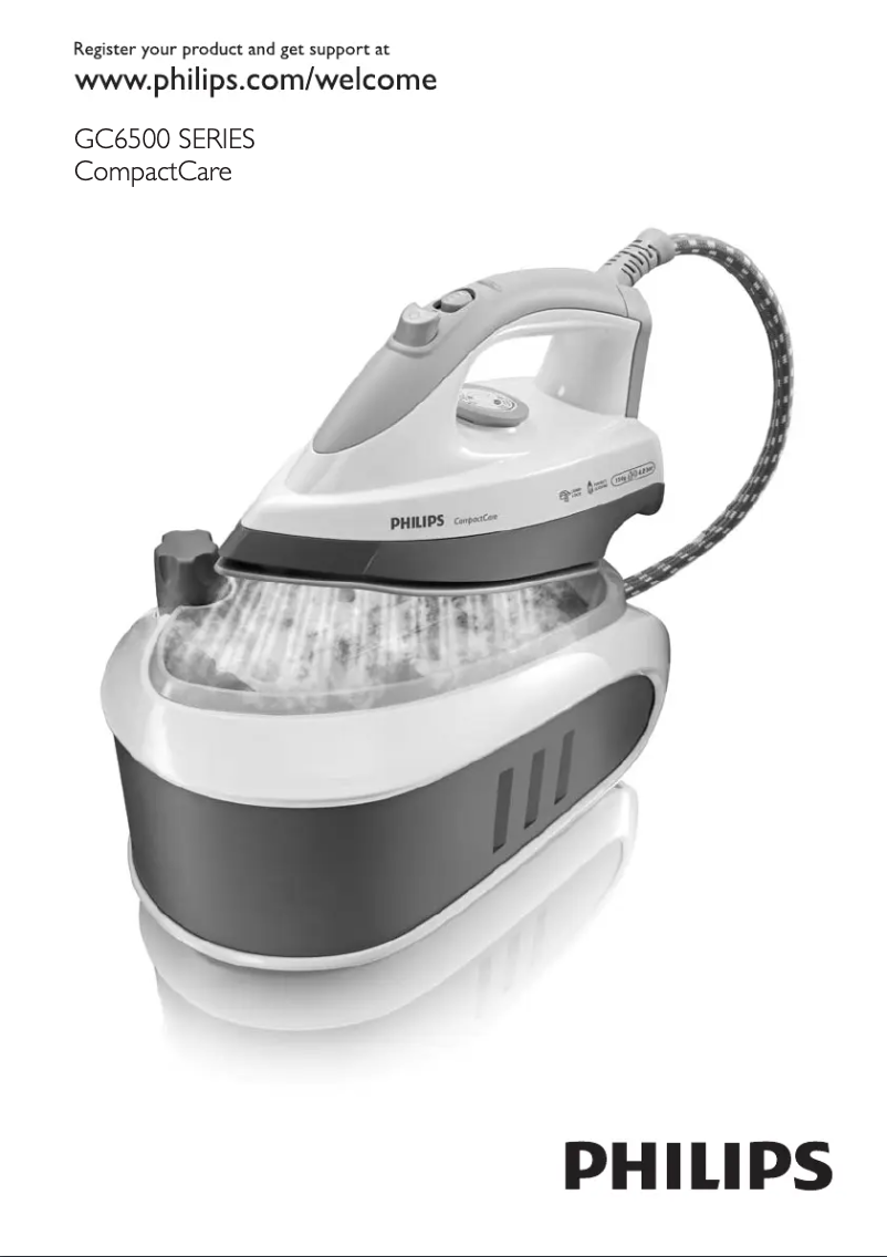 Image de la première page du manuel de l'appareil CompactCare GC6530