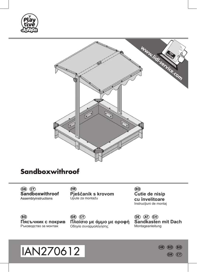 Image de la première page du manuel de l'appareil IAN 270612
