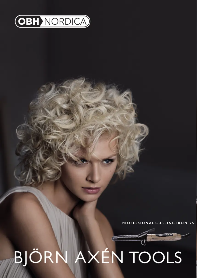 Image de la première page du manuel de l'appareil Curling Iron 25