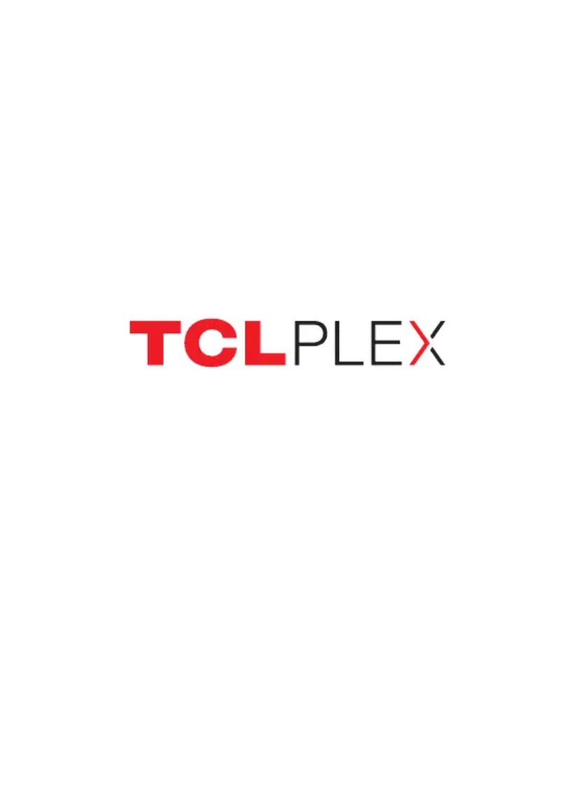 Image de la première page du manuel de l'appareil PLEX