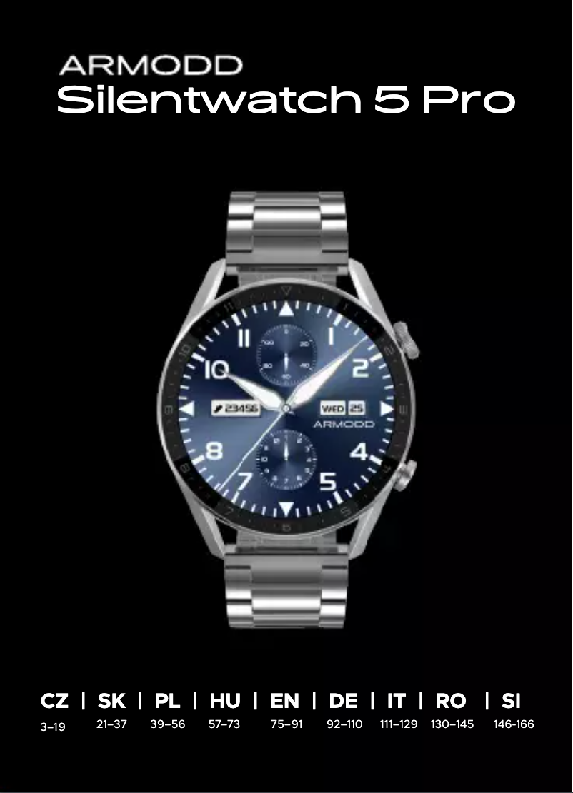 Page n°1 - Manuel utilisateur Armodd Silentwatch 5 Pro