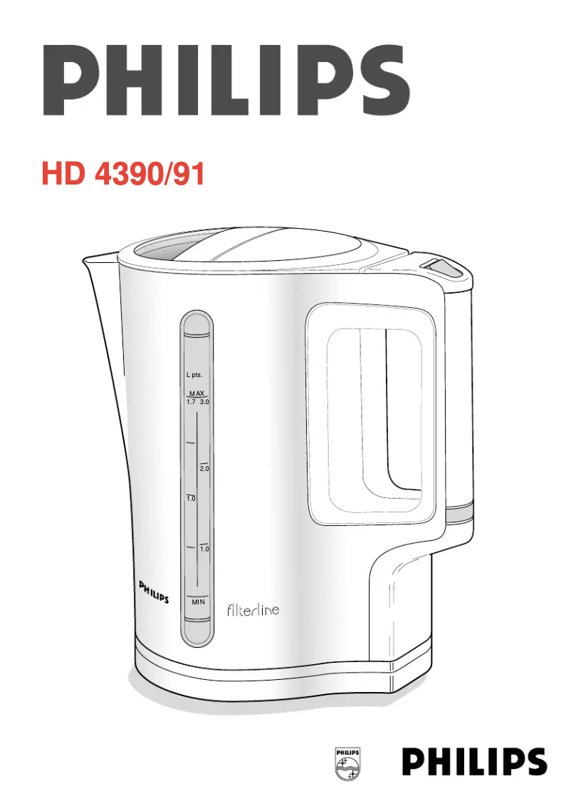 Page n°1 - Manuel utilisateur Philips HD4391