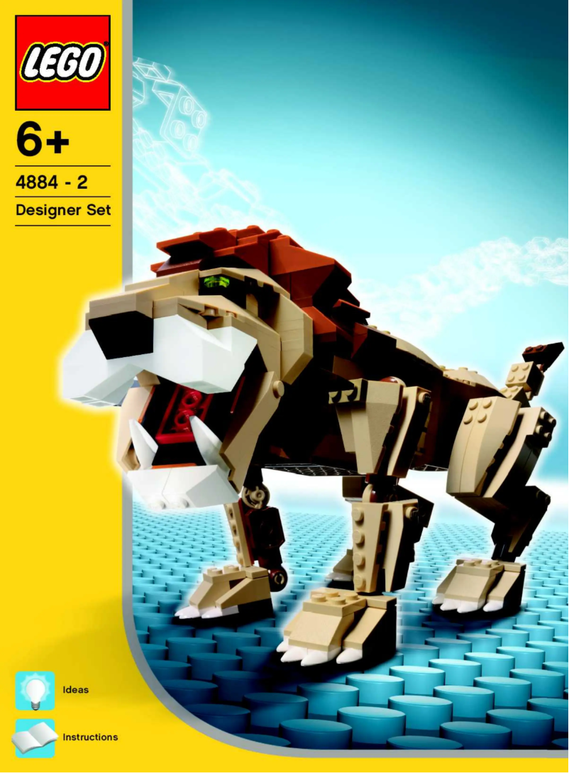 Page 1 de la notice Manuel utilisateur Lego Creator 4884