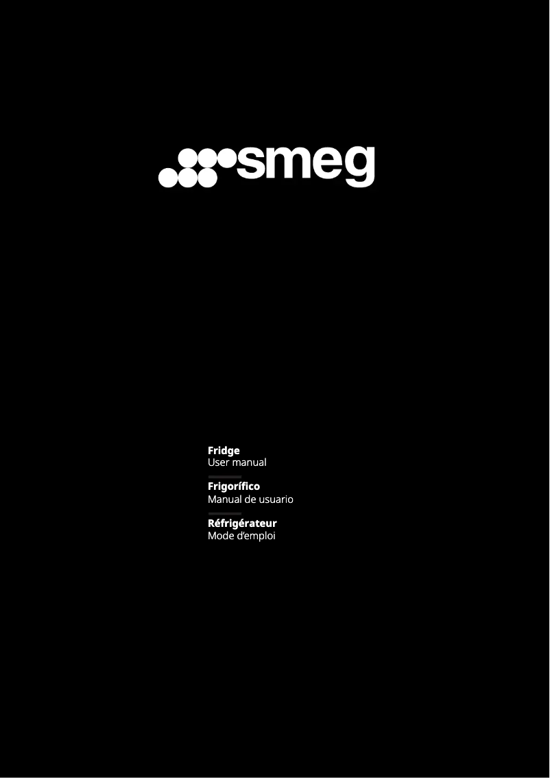 Page 1 de la notice Manuel utilisateur Smeg FZU18L