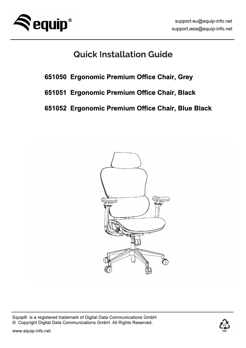 Image de la première page du manuel de l'appareil 651050