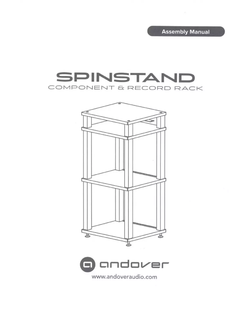 Page n°1 - Manuel utilisateur Andover SpinStand